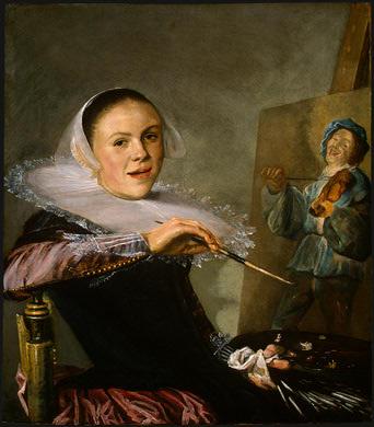 Judith leyster Self Portrait oil painting image